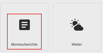 Kachel Monteurbericht