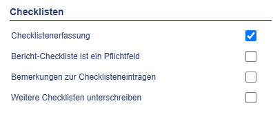 Checklisten