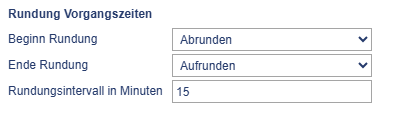 Beispiel Rundungen