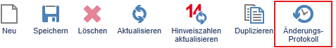 Icon Änderungsprotokoll