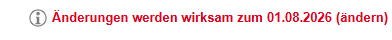 Historie ändern