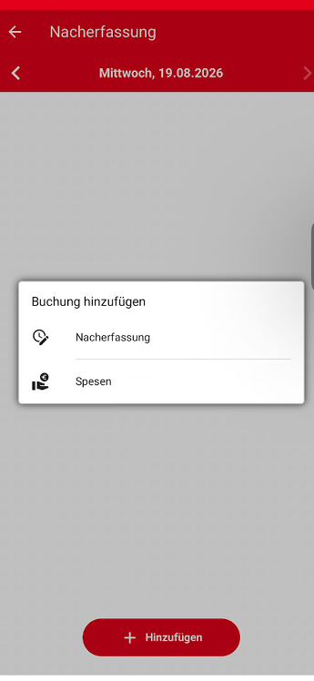 Kachel Nacherfassung